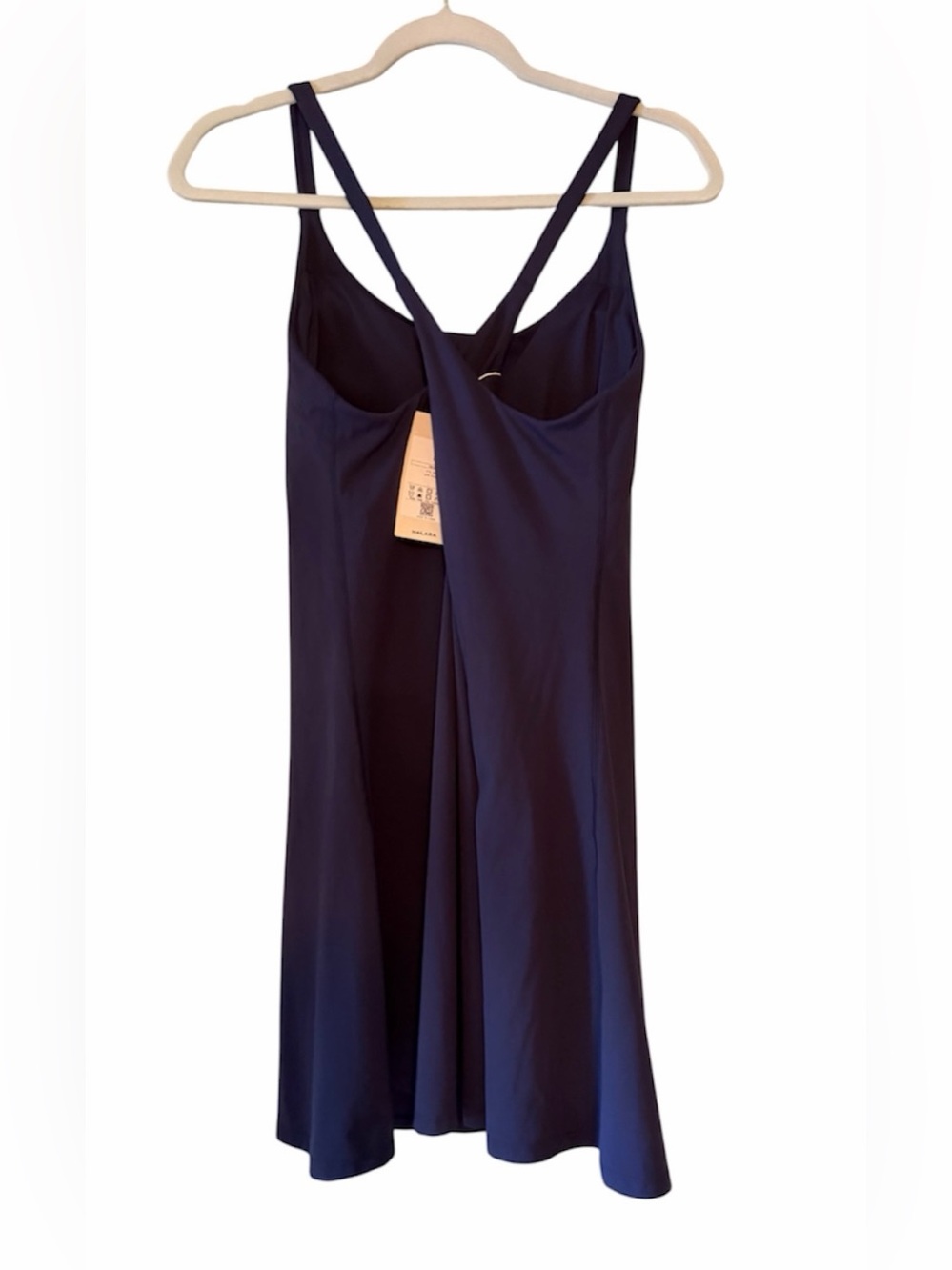NWT HALARA Navy Cloudful Active Dress 2 in 1 with Pockets Smoothing - Picture 6 of 10